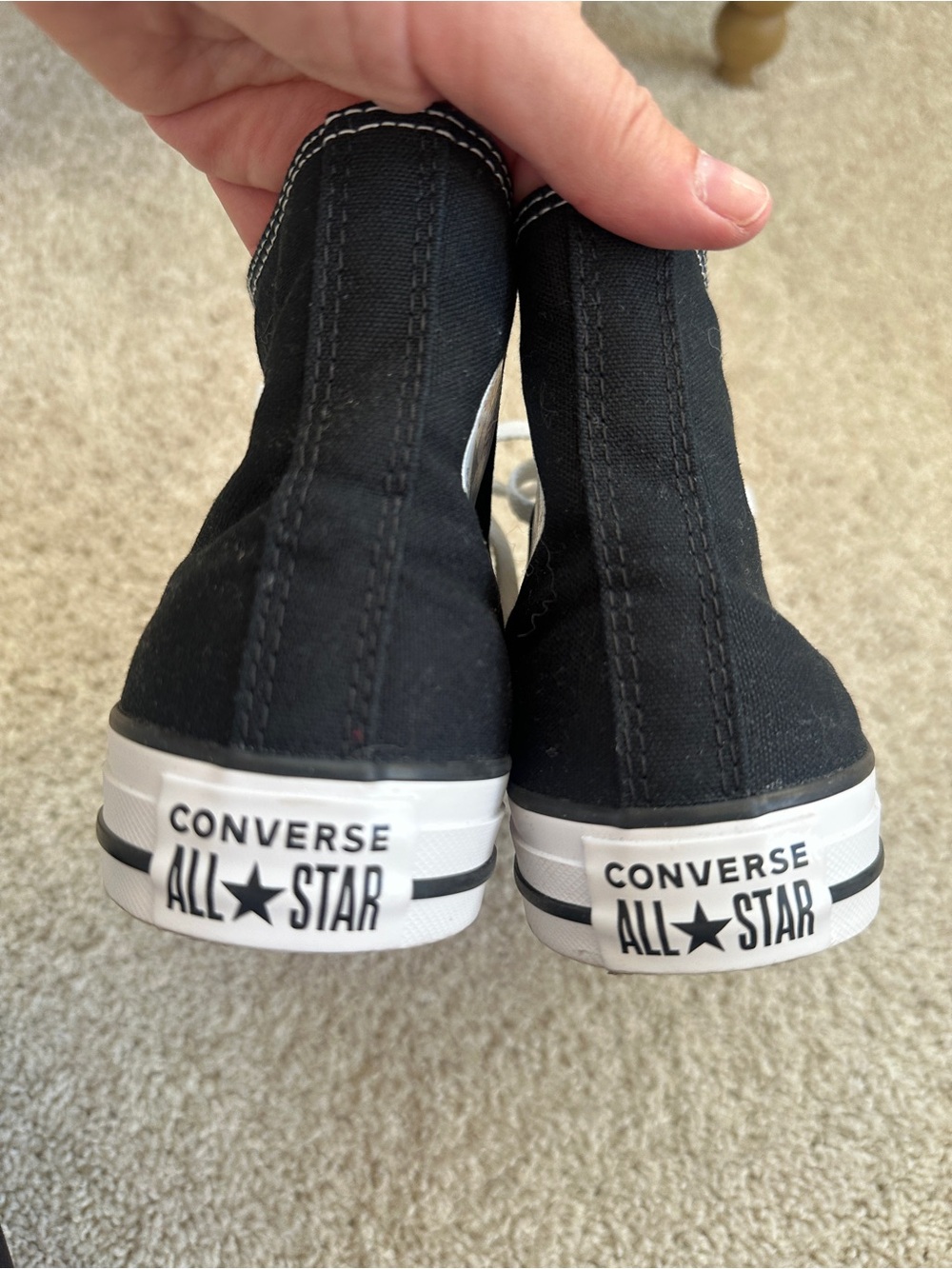 Converse Chuck Taylor All Star
High Top Black/White
Sneakers Women's 8 Men's 6 - Picture 6 of 12